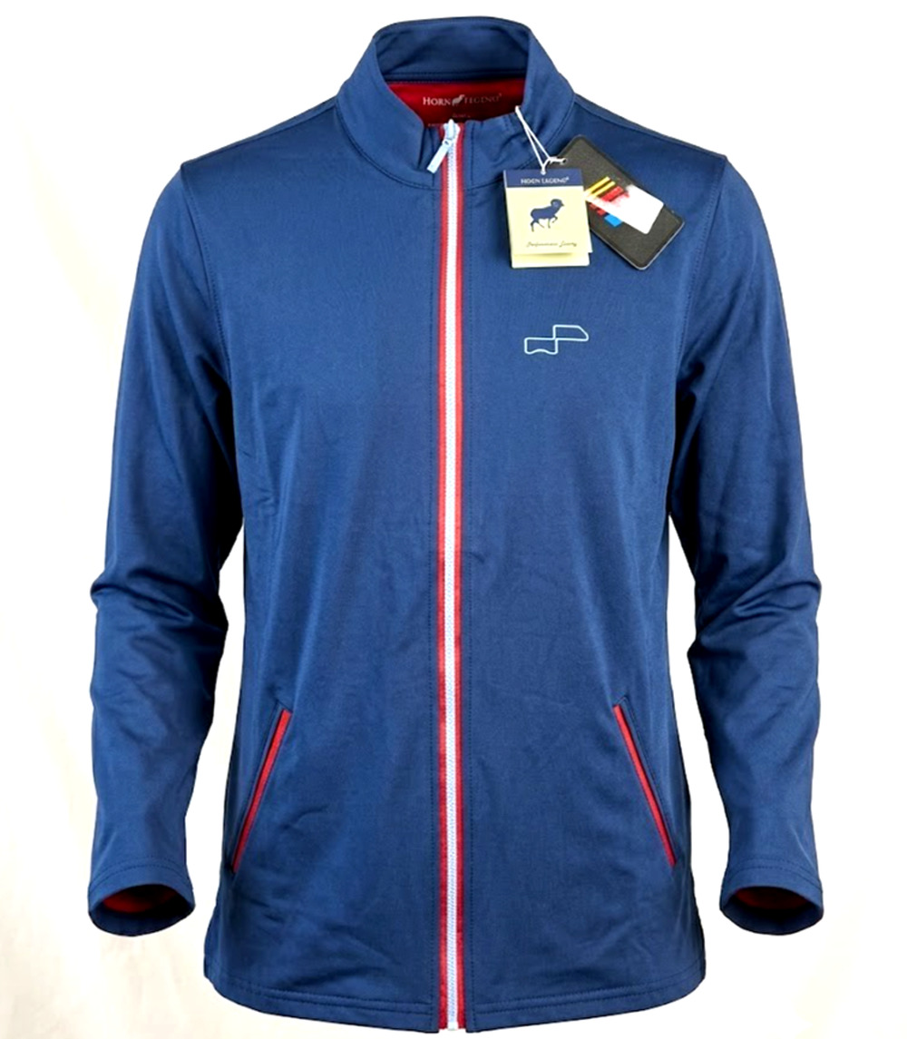 Horn Legend NASCAR Chicago Street Race Weekend Full-Zip Jacket Navy Men's Small